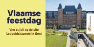 Vier de Vlaamse feestdag met Provincie Oost-Vlaanderen - Zaterdag 11 juli op de site Leopoldskazerne